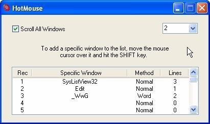 HotMouse Screenshot